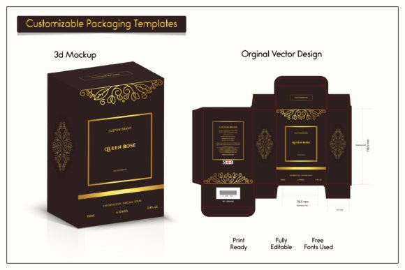 Box Packaging Design Product Box Perfume