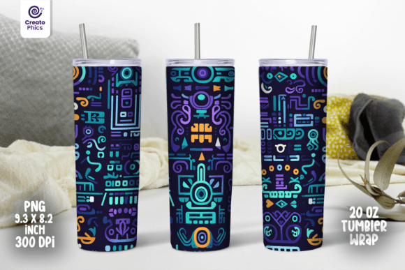 Doodle Sublimation 20 Oz Tumbler Wrap: Integrating Elegant Design into Your Production Workflow