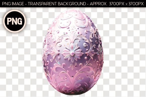 Easter Egg Isolated Object 27: A Versatile Asset for Digital and Print Design