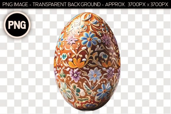 Easter Egg Isolated Object 56: Integrating High-Resolution Assets into Professional Design Workflows