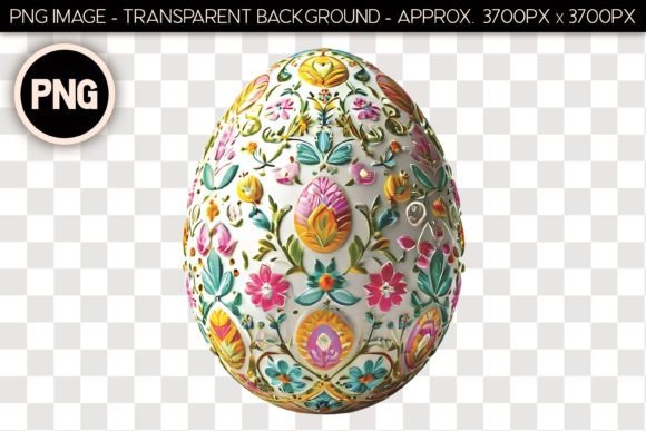 Easter Egg Isolated Object 65: Design Guide