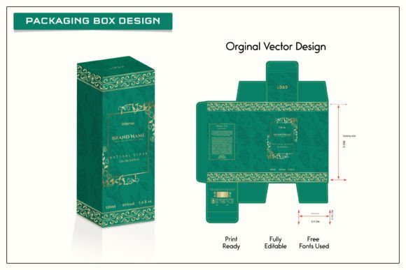 Elevating Brand Identity: A Guide to Luxury Perfume 3D Box Design and Vector Templates