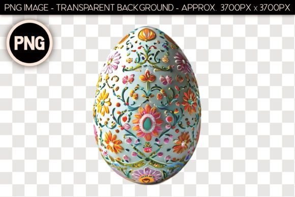 Elevating Digital Design with Easter Egg Isolated Object 63: A Versatile Asset for Modern Creators