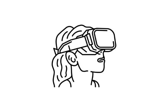 Girl with VAR Icon: A Versatile Vector Asset for Modern Digital Design