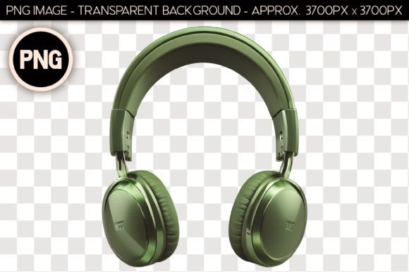 Headphones PNG Isolated Object 40 Guide