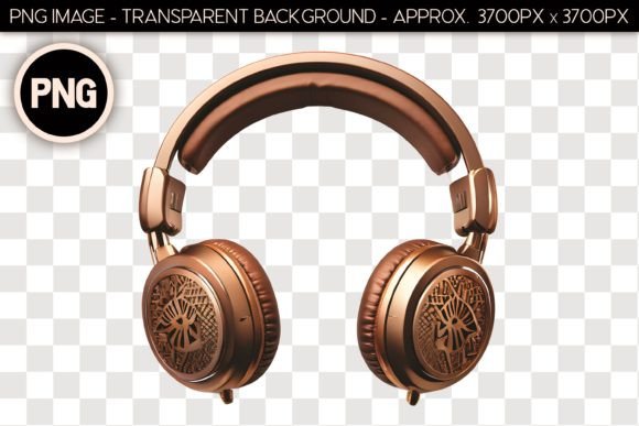 Headphones PNG Isolated Object 54: A Versatile Asset for Modern Digital Design
