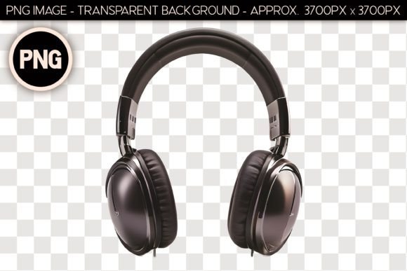 Headphones PNG Isolated Object: Elevating Your Digital and Print Designs