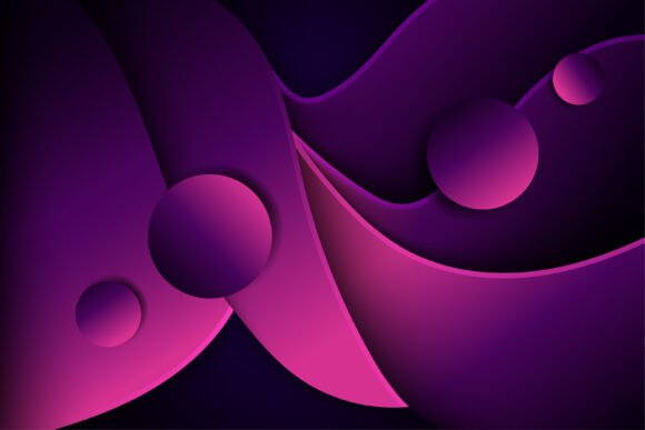 Pink Purple Wave Background: A Dynamic Vector Resource for Modern Design