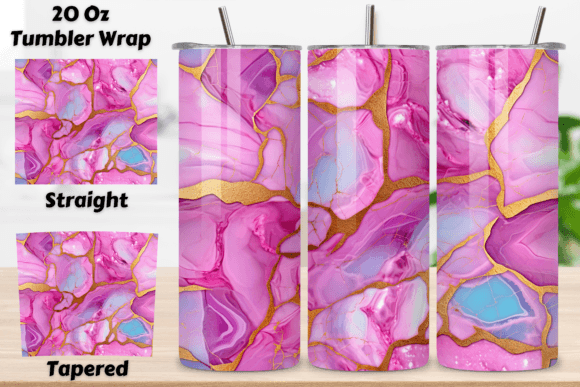 Strategic Branding with 3D Blush Pink Tumbler Wrap Seamless Designs