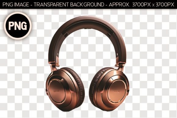 Strategic Visual Assets: Leveraging Headphones PNG Isolated Object 55 for Brand and Design Precision