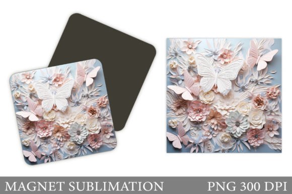 Understanding 3D Butterflies Magnet Sublimation for Custom Projects
